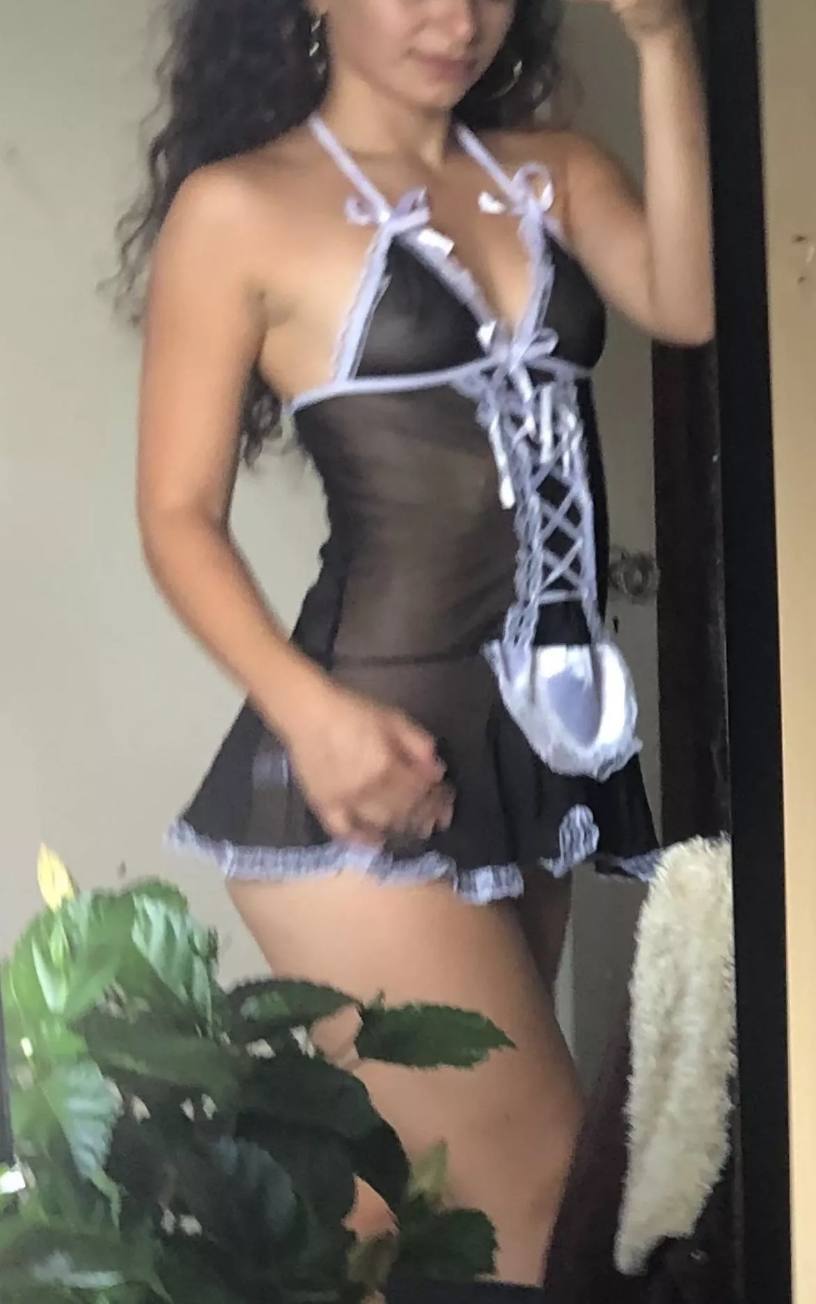 Your master brought home a maid for valentines….. aw we luv thoughtful daddies 💝 #cake