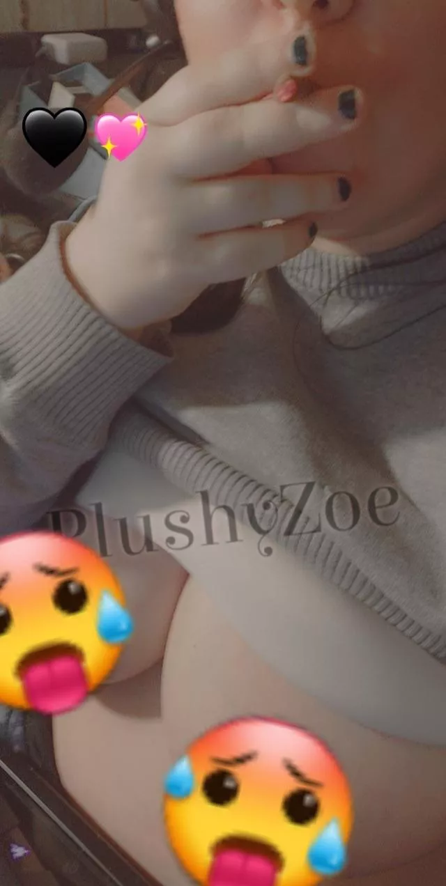 Your milf is smoking with her tits out..