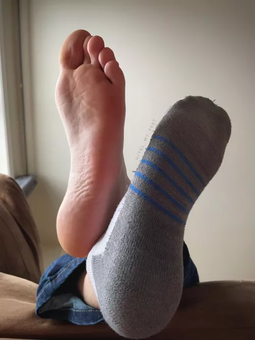 Your mouth on my soles.