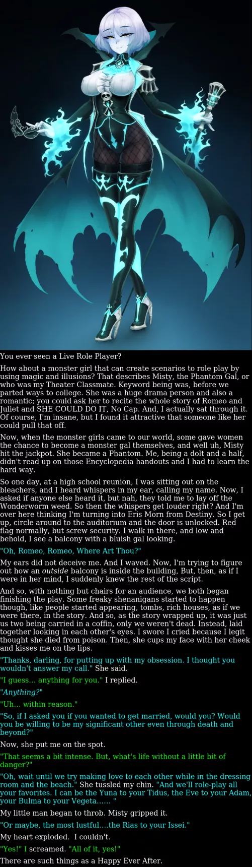 Your Old Classmate Beckons You at your High School Reunion [H] [Monster Girl] [Theatre] [Role Play] [Wholesome] [HS Friend] [F+M] [Smut Talk]