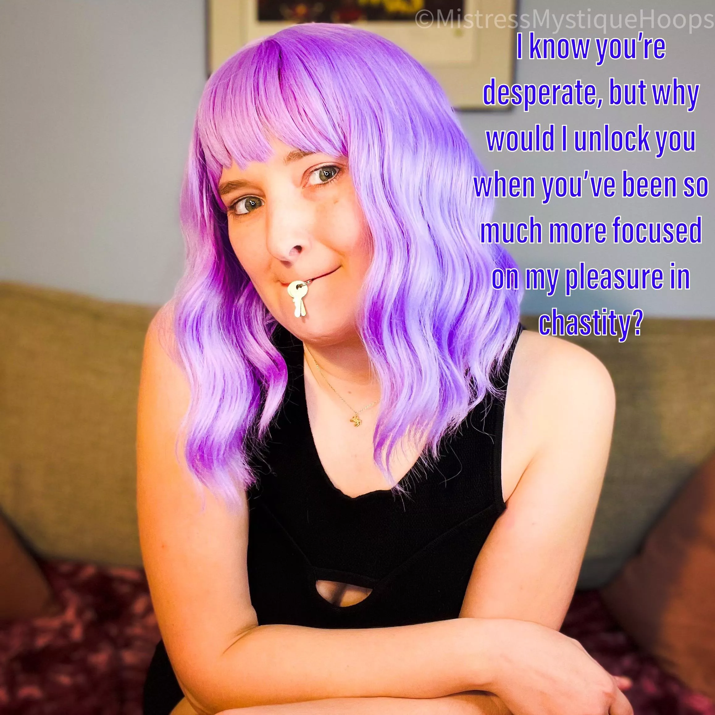Your orgasms are unneccesary 💜😈💜