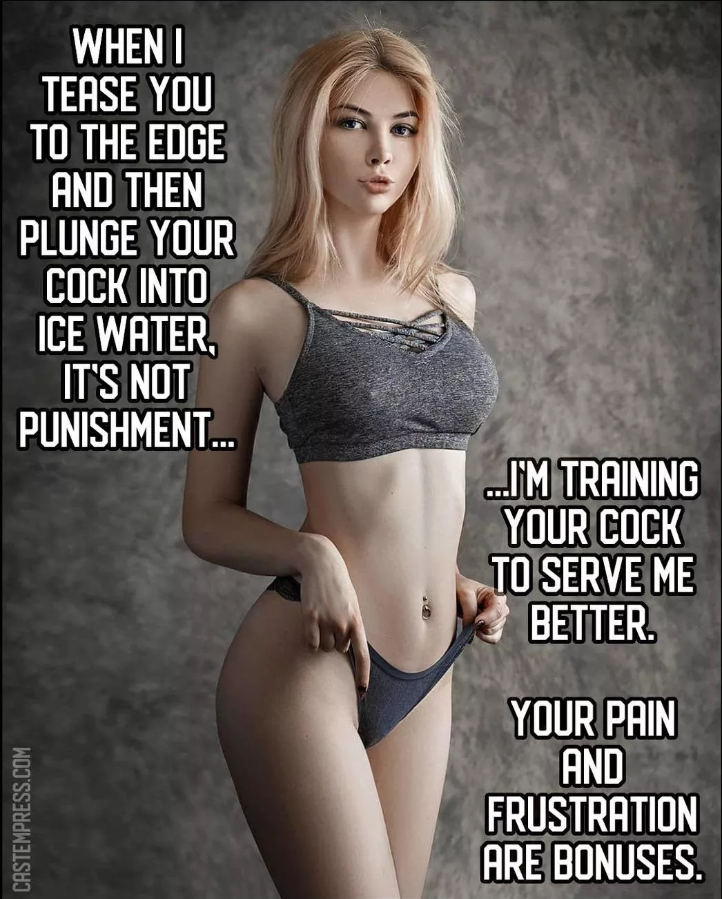 Your pain is a bonus