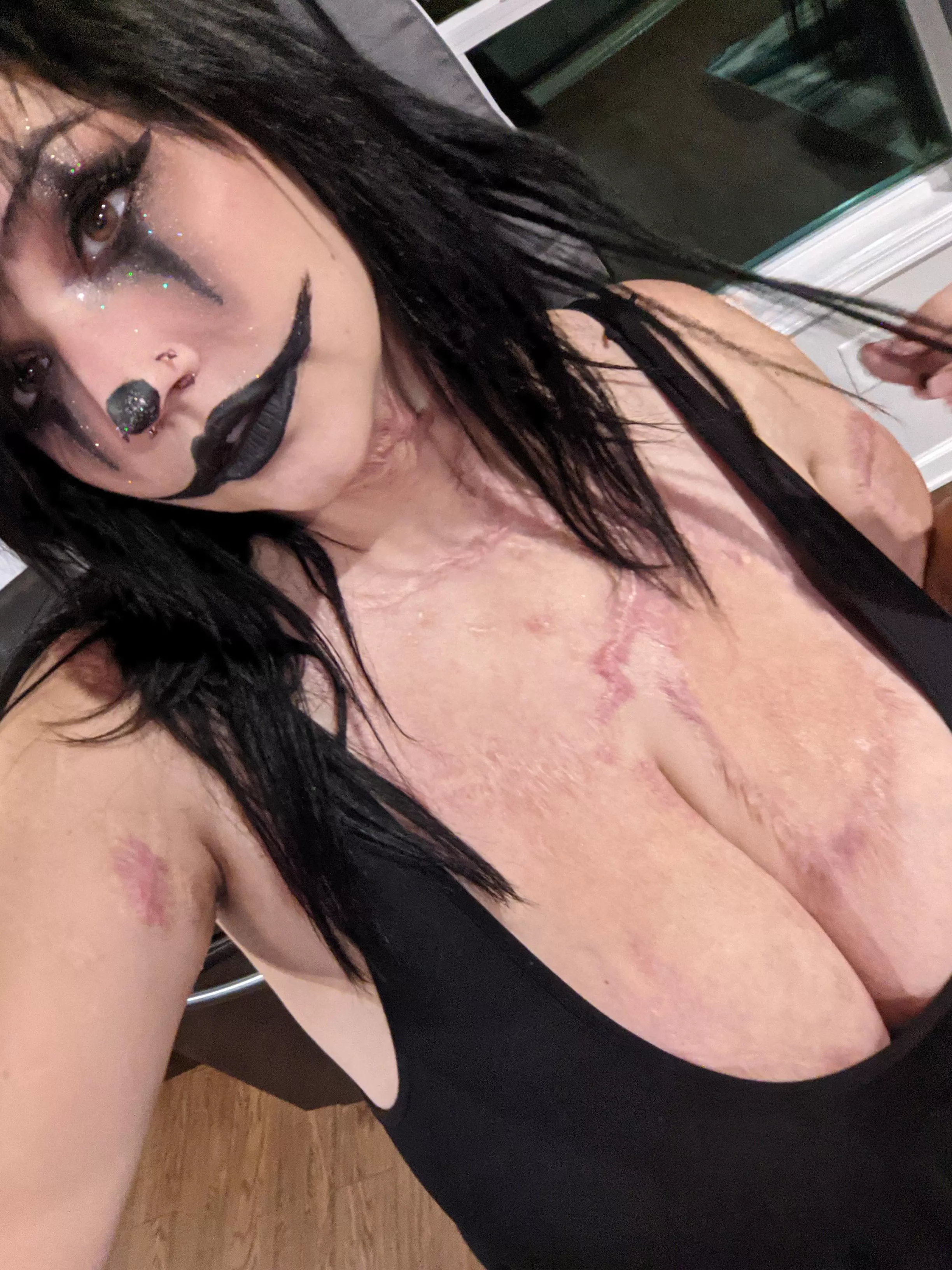 Your shaft stroking between my giant tits would feel amazing. 😩