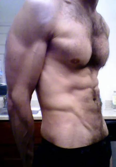Your V is the foundation for a strong upper body (M) (NSFW)