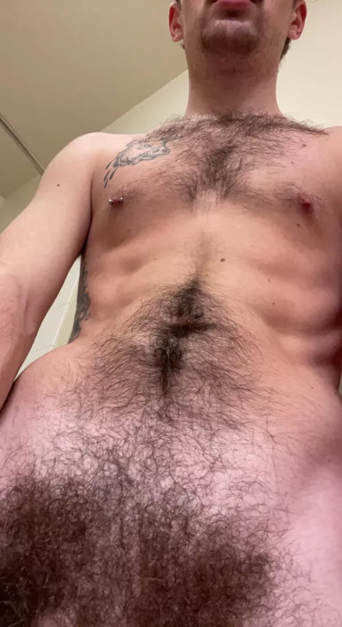 Your view before I hold your face in my ripe bush