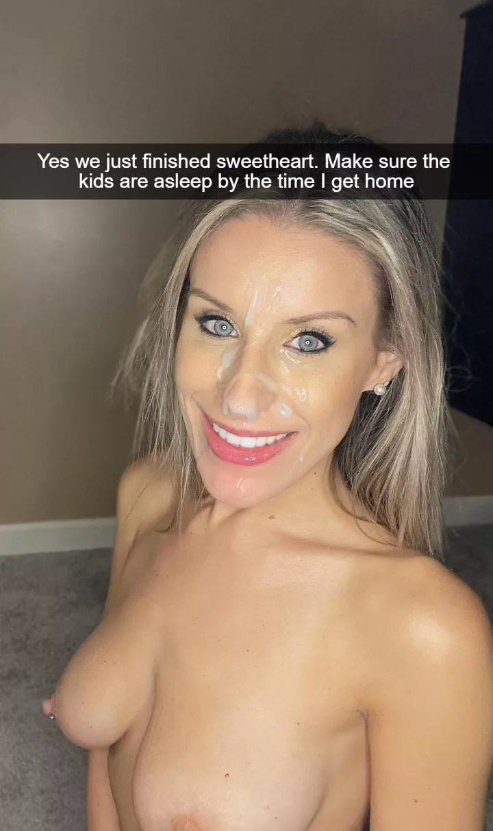 Your wife does what she wants she pleases. If that means stepping out to get fucked by a real dick while you put the kids to bed, so be it.