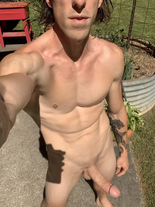 You’re coming over to help with the gardens today right?