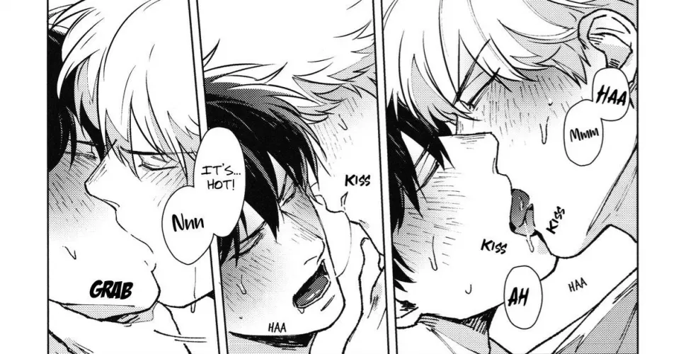 You're right Hijikata, it IS hot... [Gintama Doujin by Kayoubi/Mor]