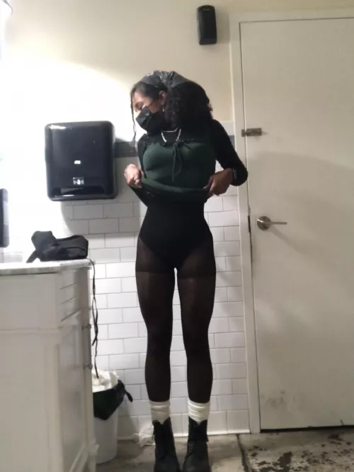 You’ve got me lifting my skirt