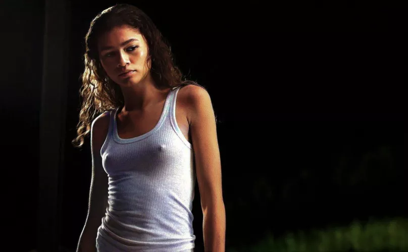 Zendaya's pokies (Enhanced and Colorized)