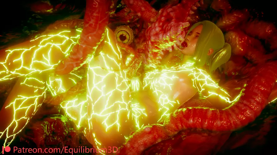 Zeri captured by tentacles (Equilibrium3D)