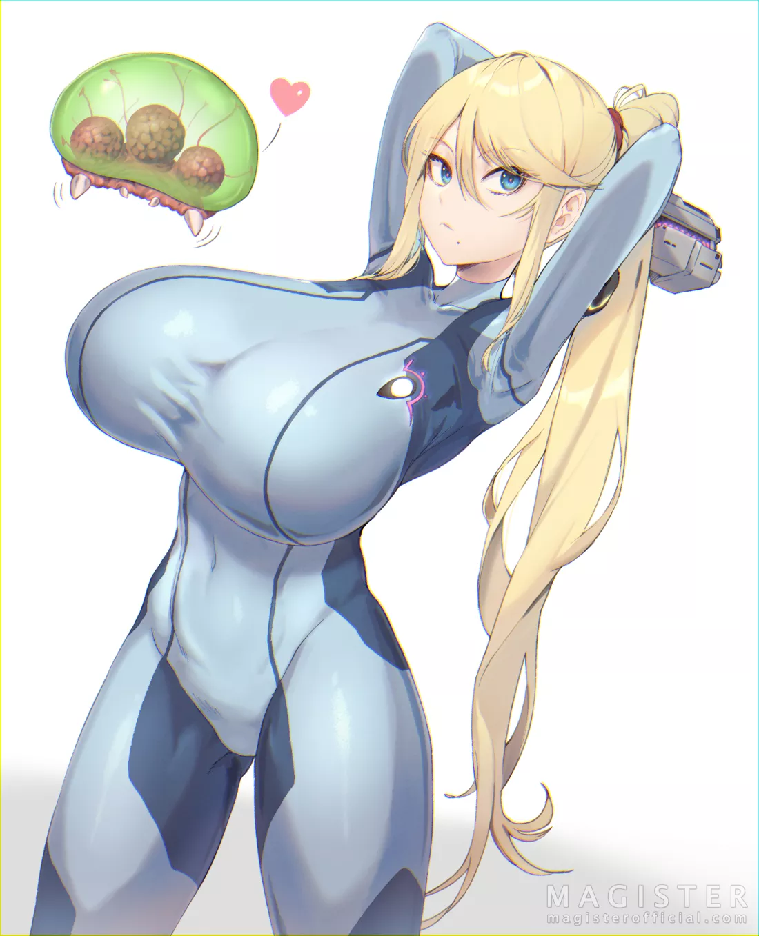 Zero Suit Samus Impressive Oppai (Magister) [Metroid]