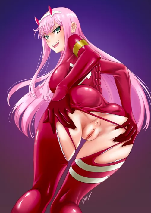 Zero Two ass Hot