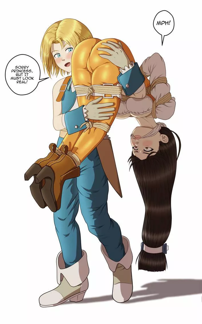 Zidane and Garnet Zidane and Garnet