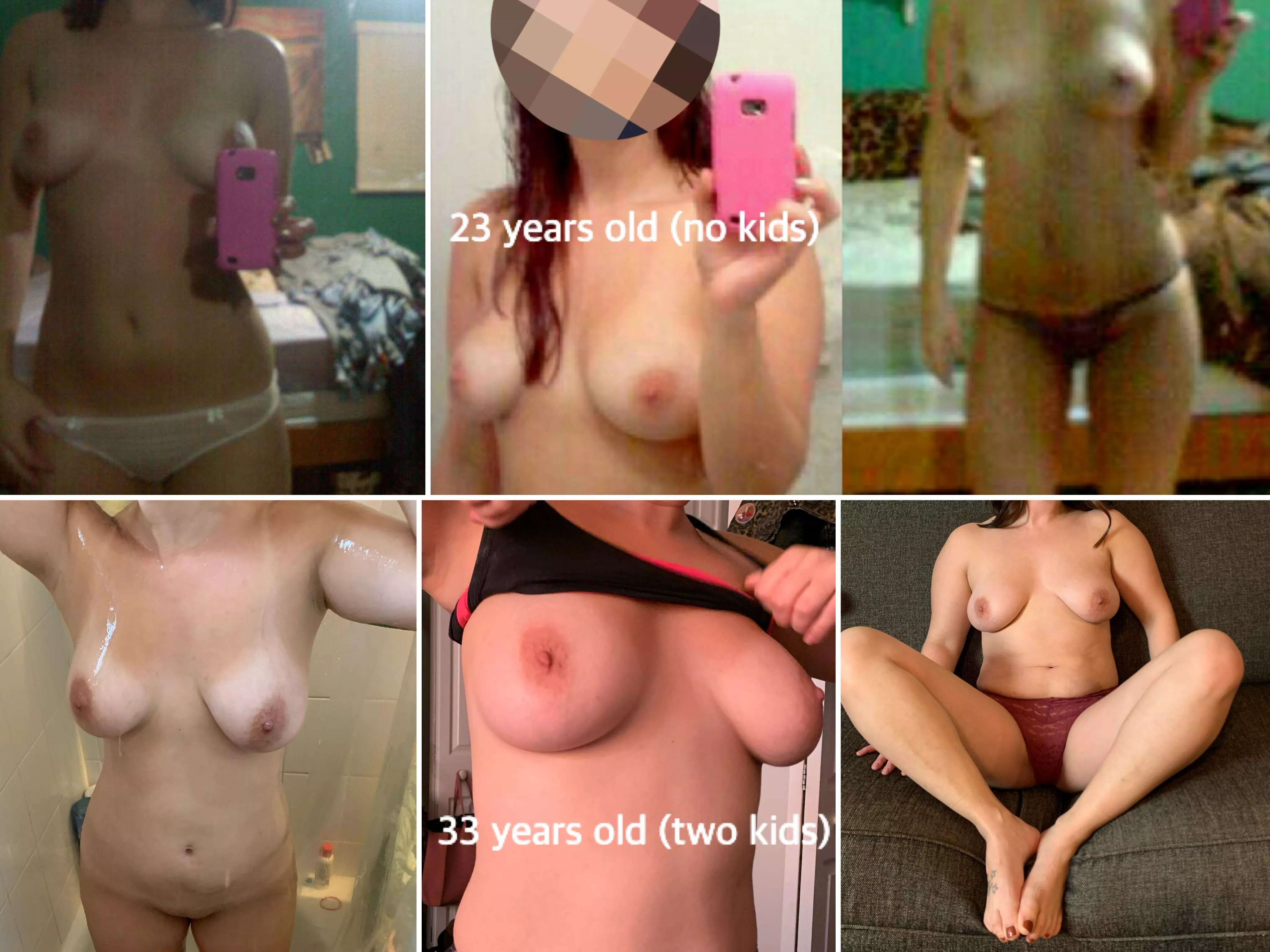 10 year challenge 🥰