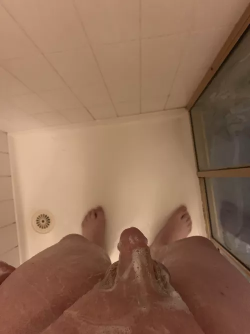 [18] soapy cock shot