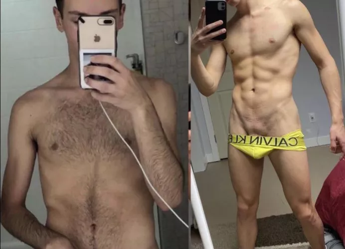 (22) Rate my 3 months transformation 1-10 ✅