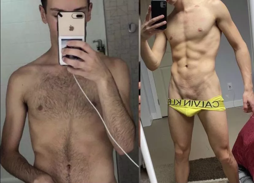 (22) Rate my 3 months transformation 1-10 ✅