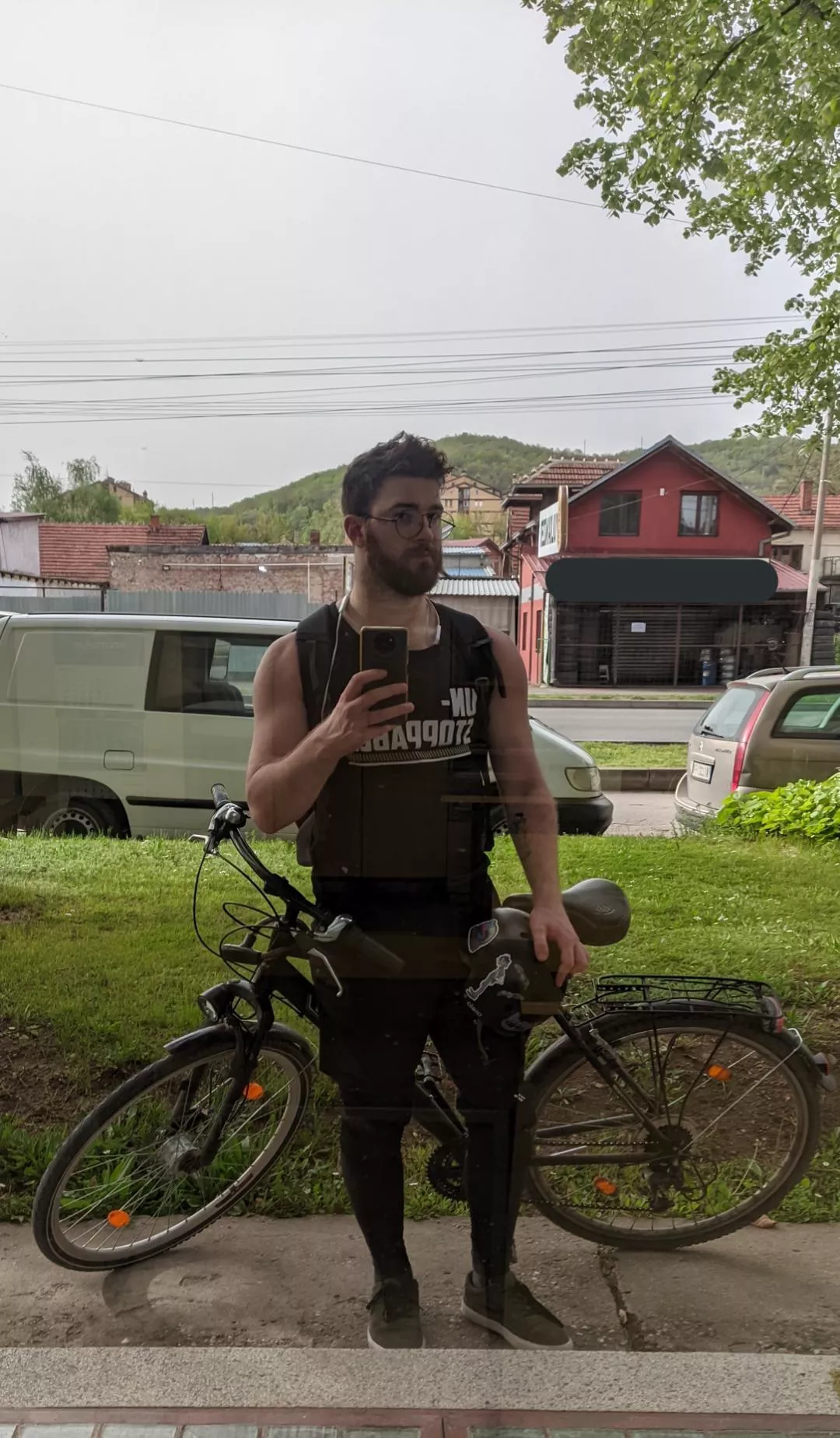 24hm bike ride, 20km/h avg speed, went on a hike at mid point and ate some thc chocolates i made