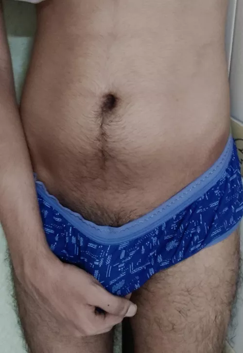 24M wearing my mom's panty