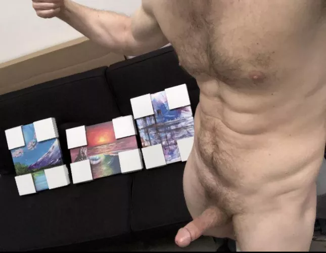 (28) any art fans? 😏😊