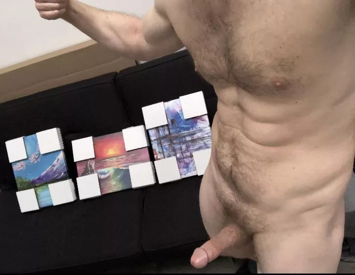 (28) any art fans? 😏😊