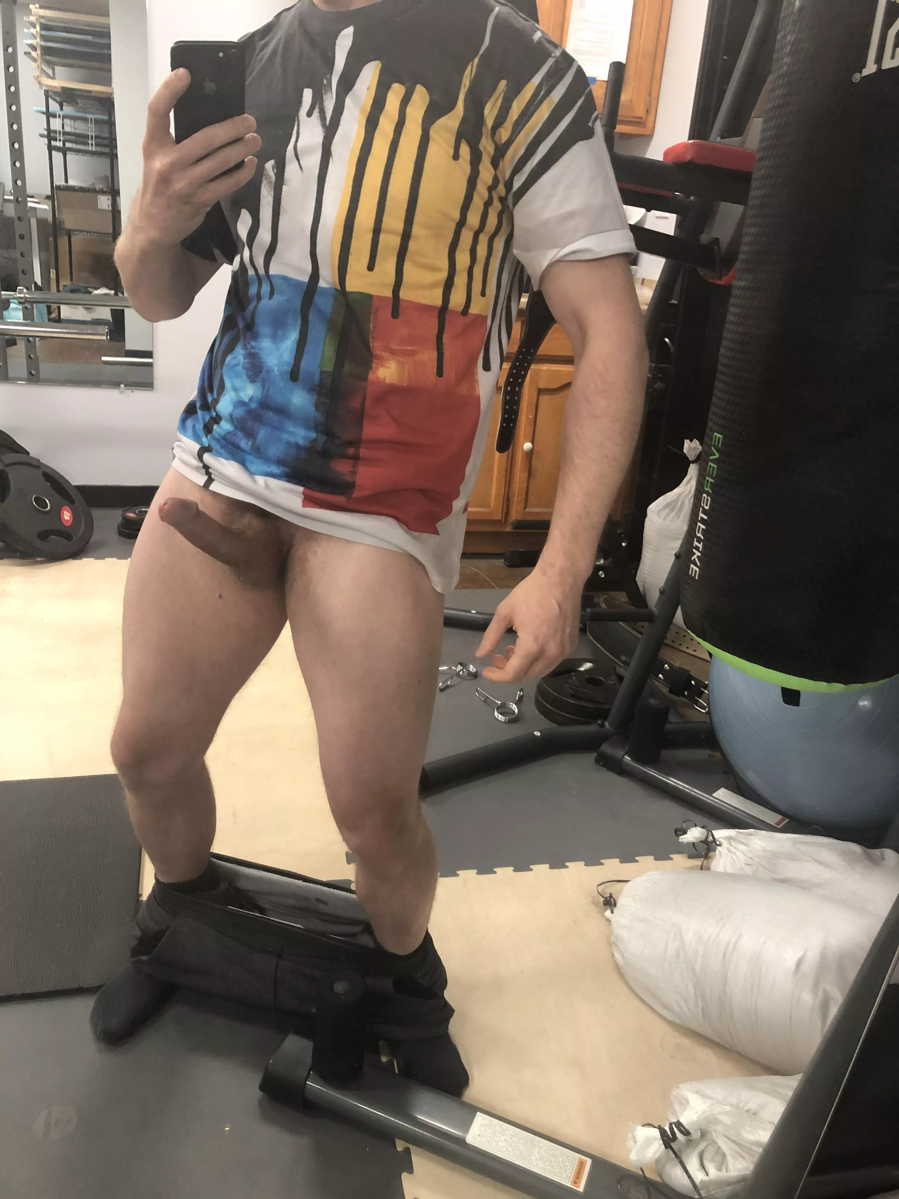 (28) just showing off the shirt I created 😏💪