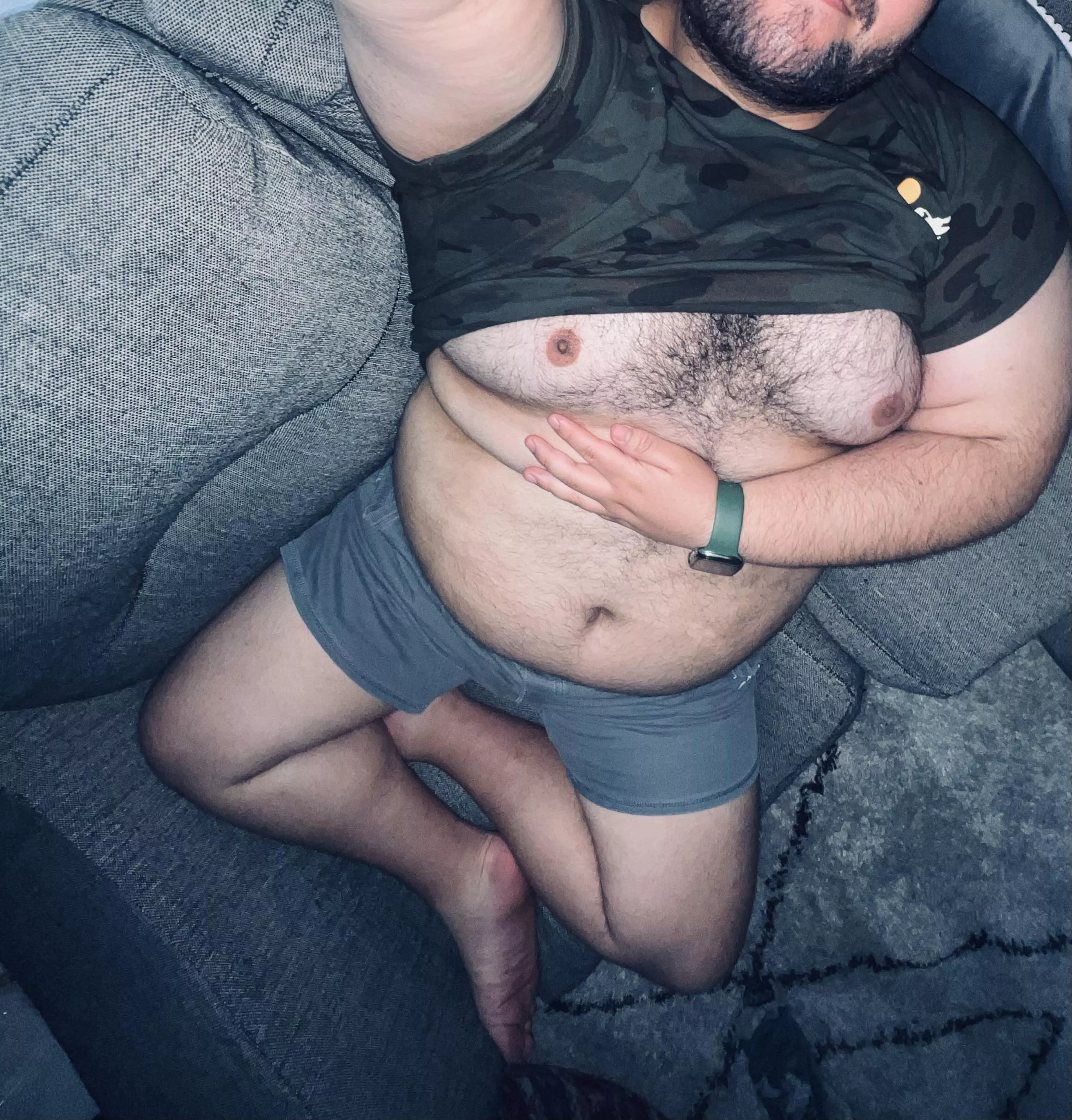 [29] M chubby Latino bear. Looking to make some long term sexting fwb/friends😋 DMs open, links in profile
