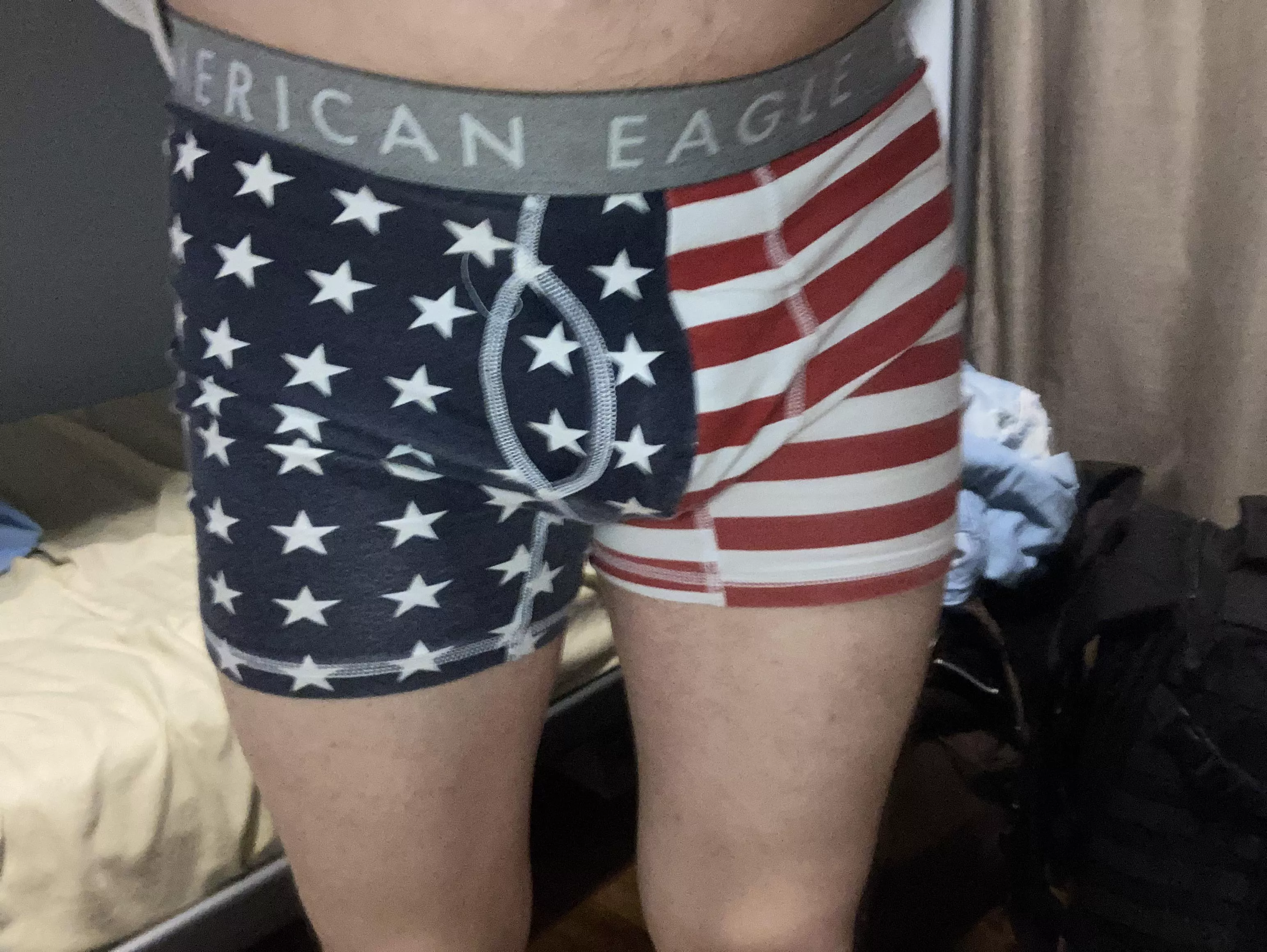 32 Queer NB. Who wants to pull my boxers off of me?