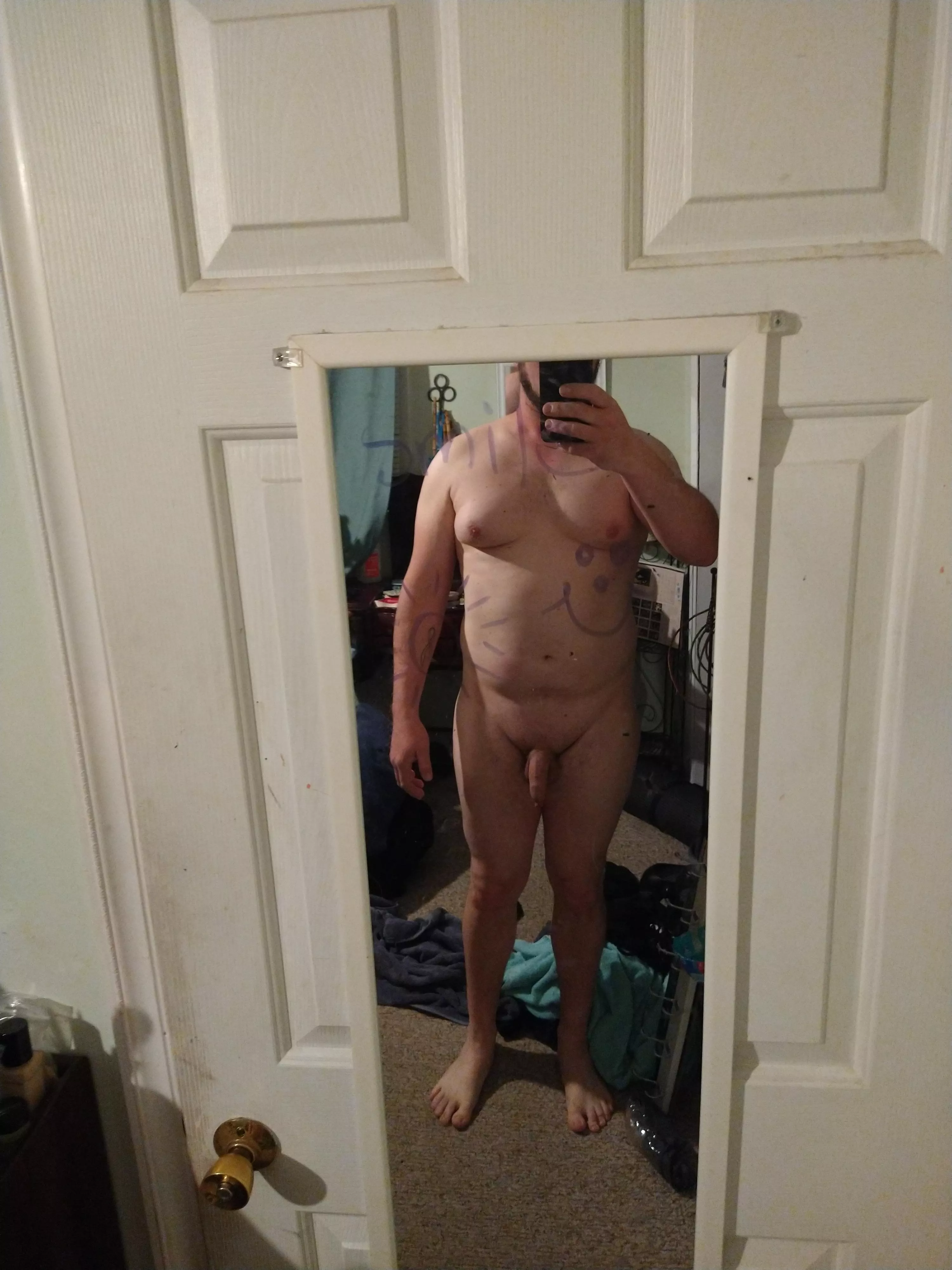 33 (M) rate my body 0-10 let me know what I should do.