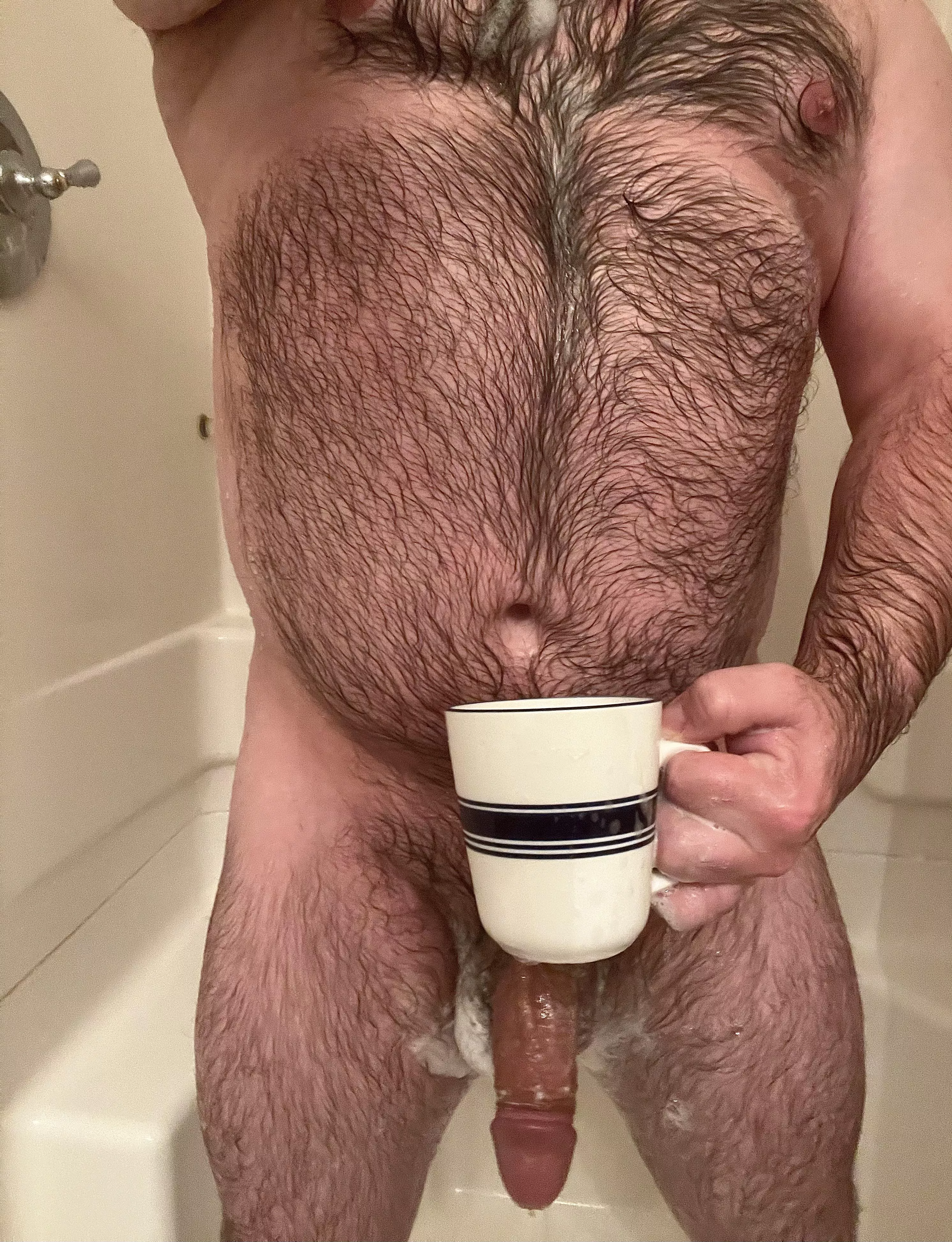 [40] It’s a coffee in the shower kind of day. Care to finish it off with me?