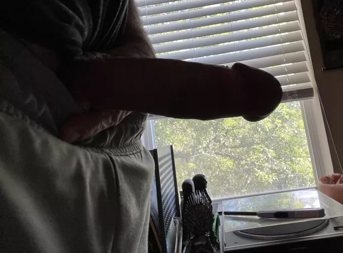 [42] would you knock on my door if you saw my dick through the window?