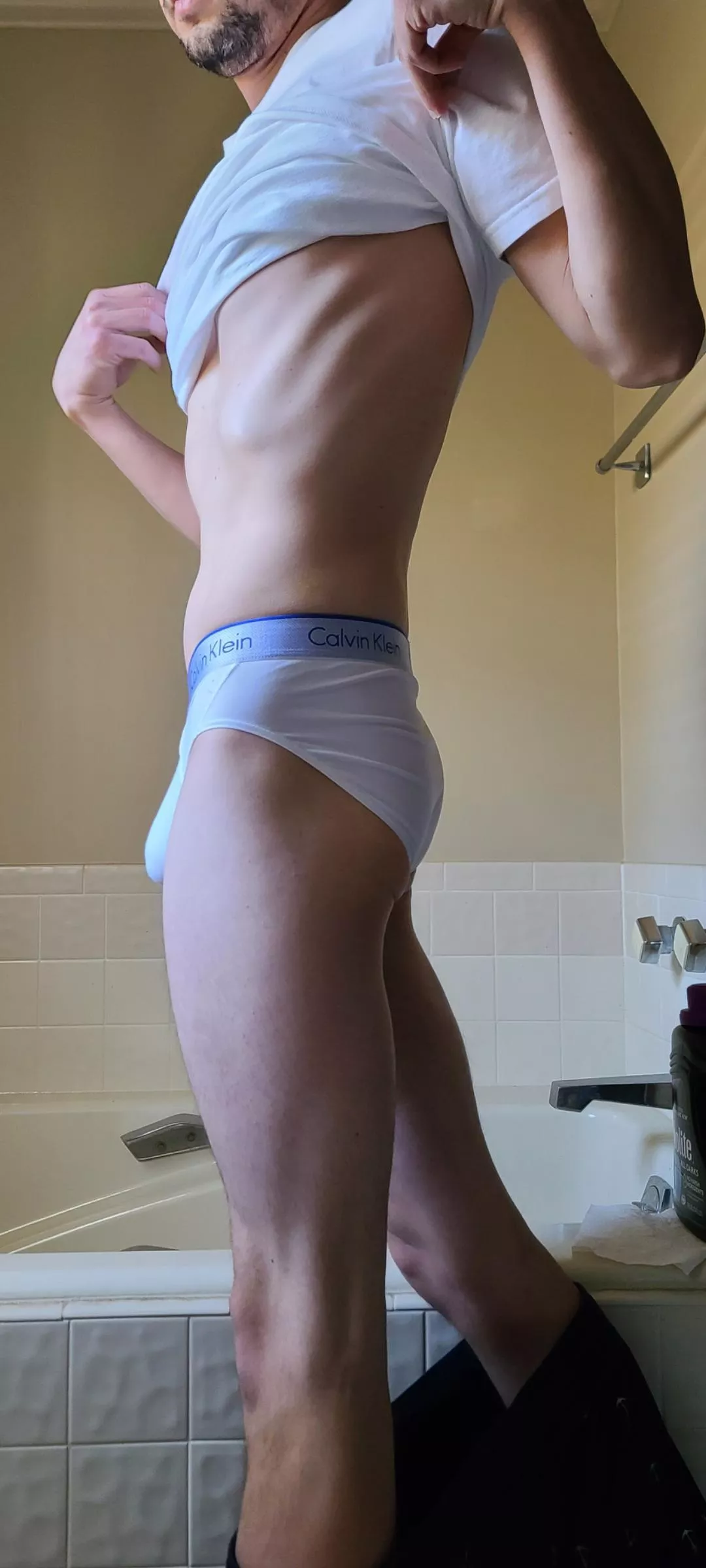 6'3 looks better in briefs