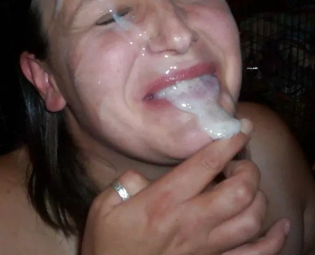 7/11 worker that i have been flirting for a while. It finally happened last night. The rest of the cum is in her mouth. It was just simply too much cum for her to handle 💦