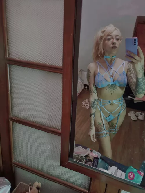 a baby blue dream 🦋