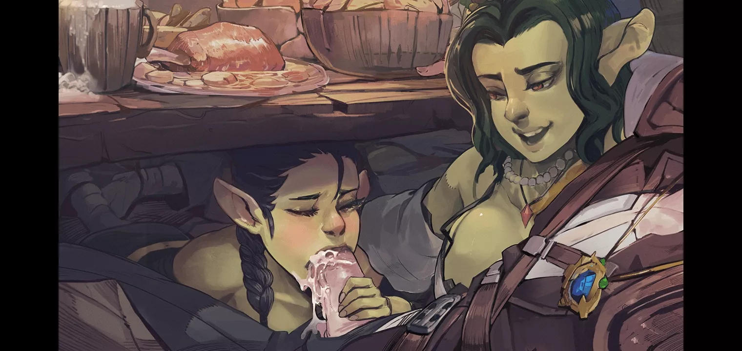 A goblin can easily handle a bigger human (Seeds of Chaos)