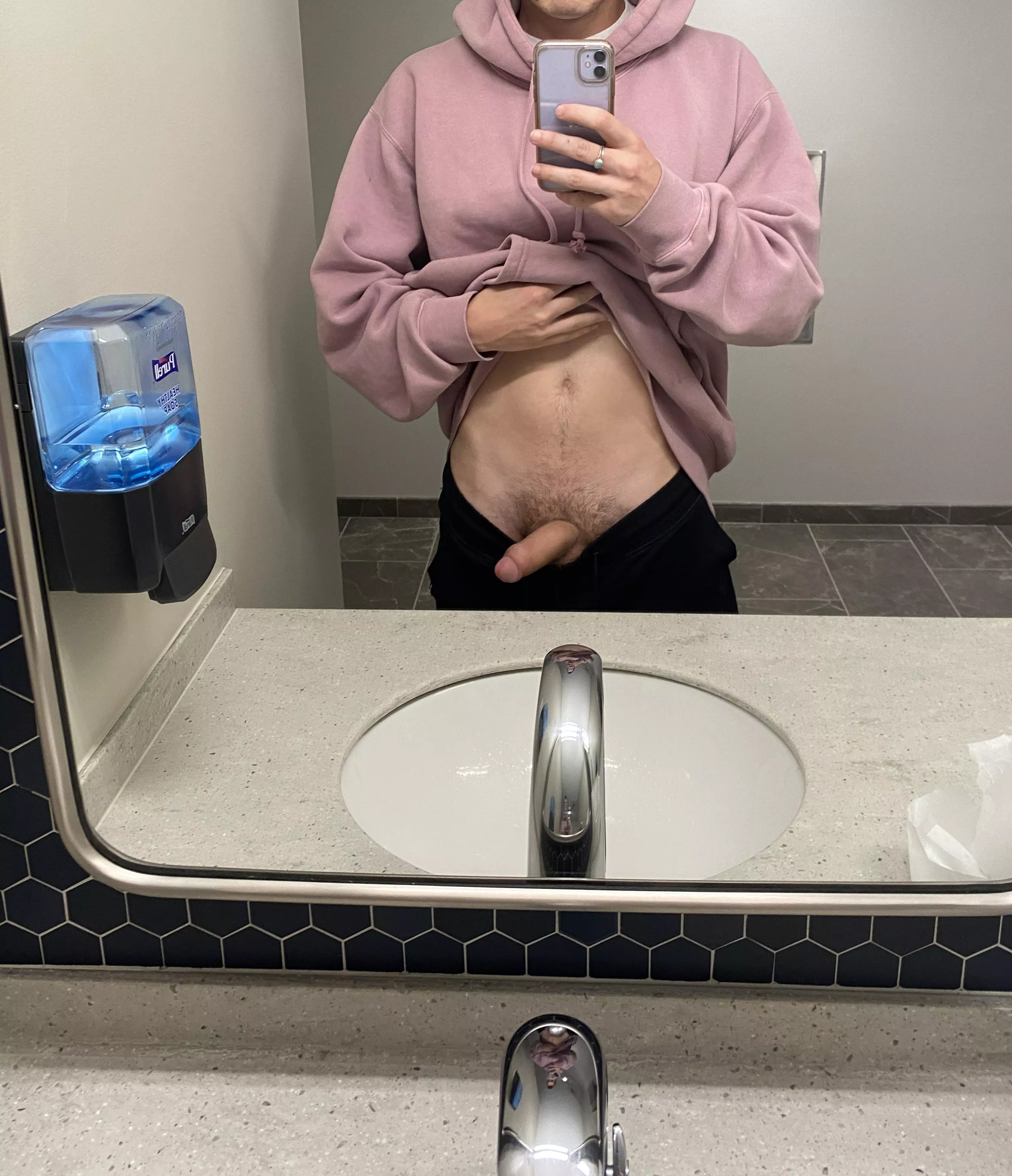 A guy walked in two seconds later