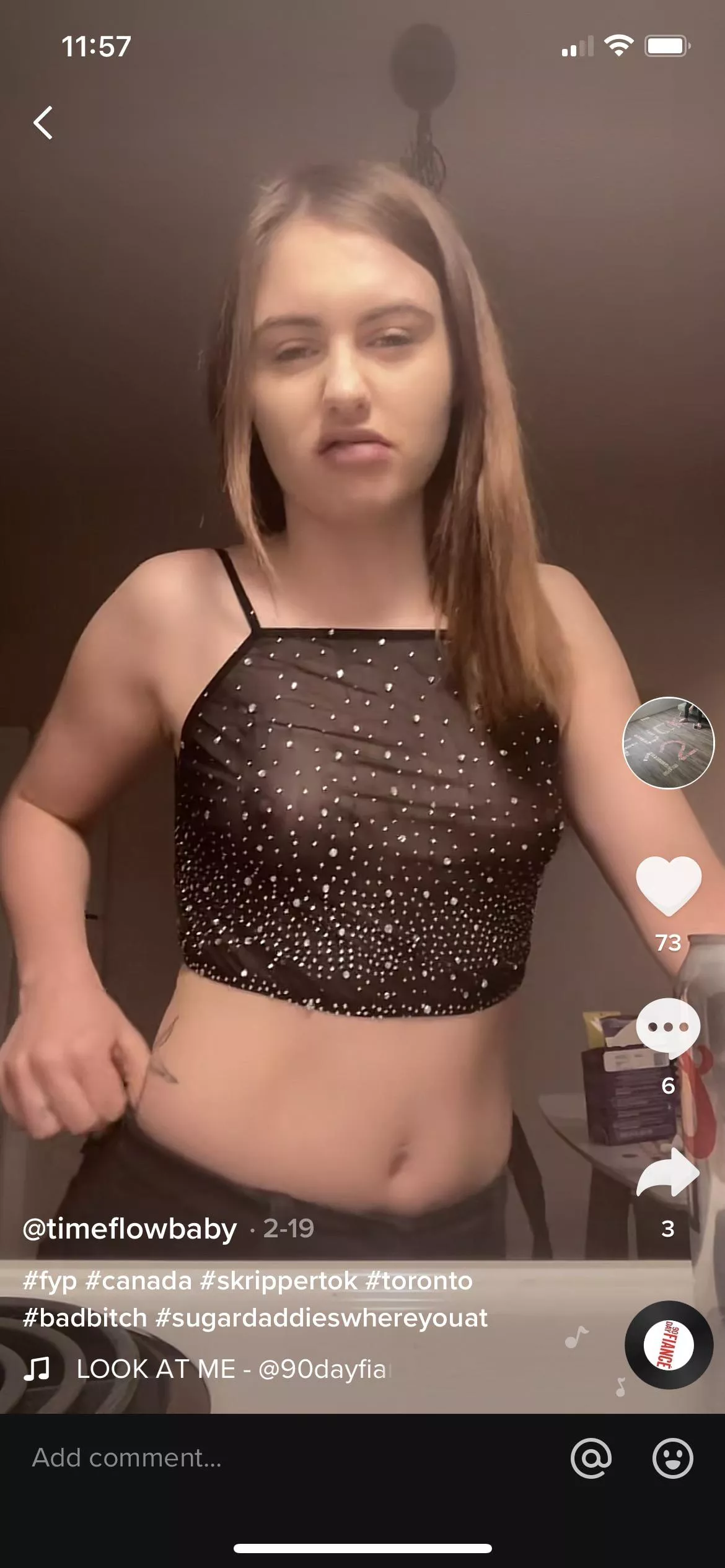 A little see through