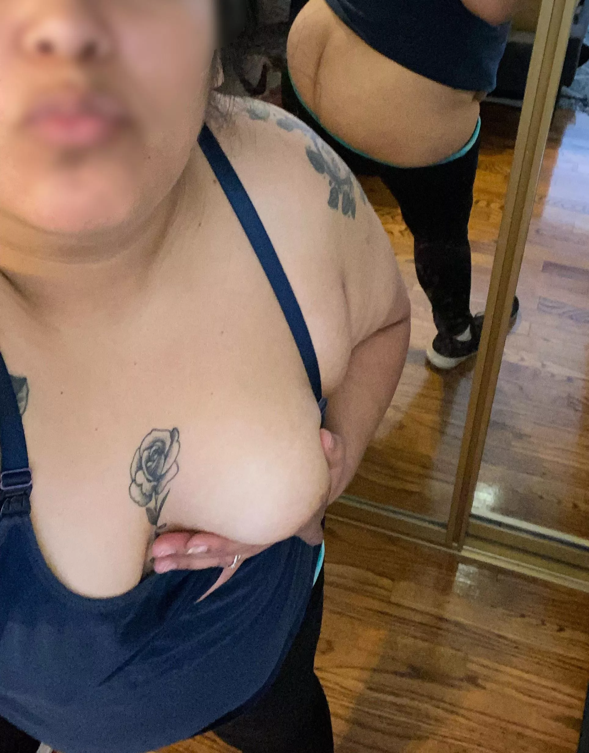 A little tease for Daddy. Do you think he’ll like it? A little tease for Daddy. Do you think he’ll like it?