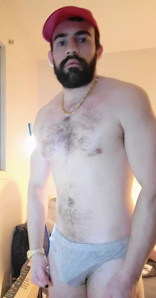 A little viking in undie!