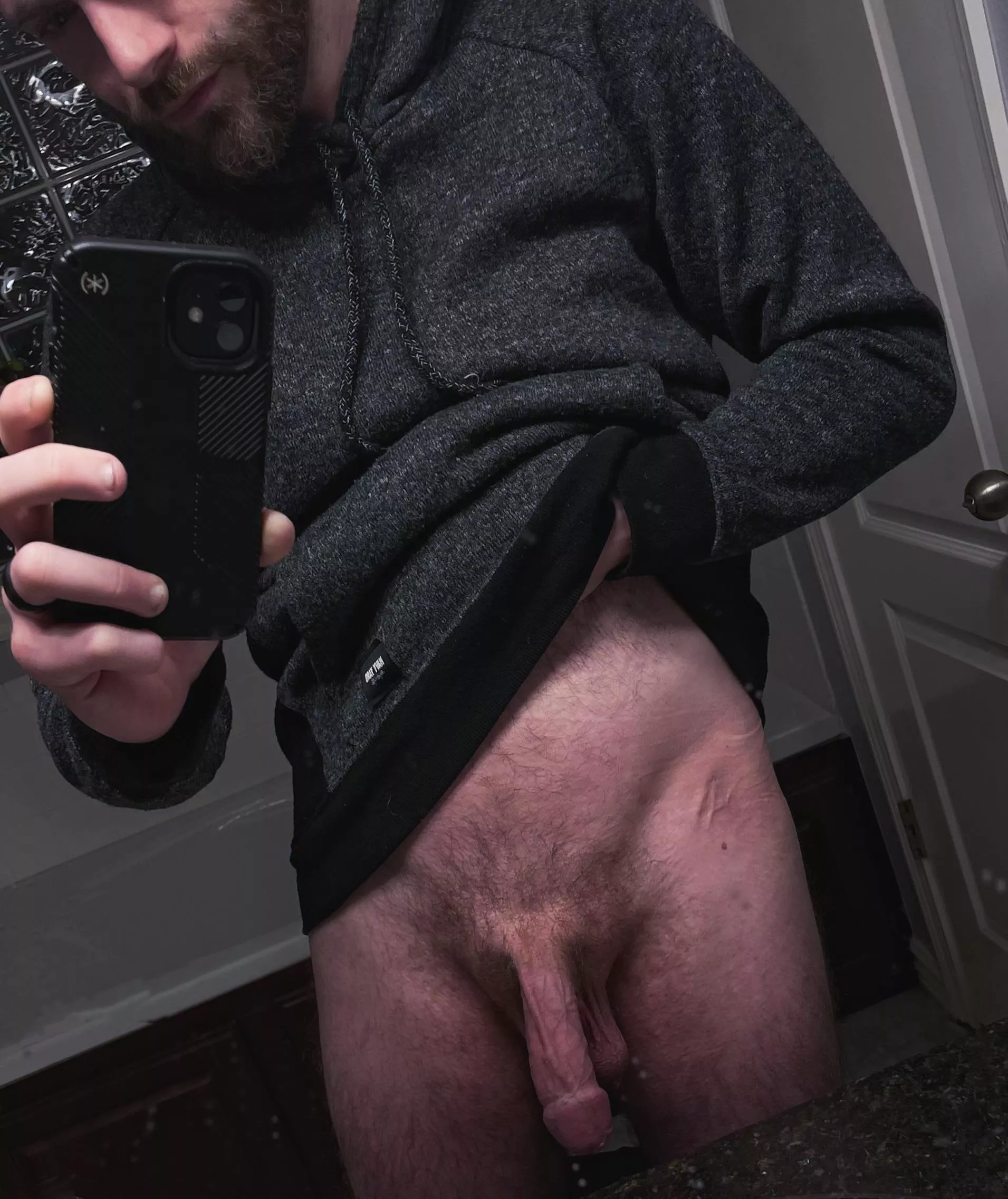 A little whiskey tipsy. So I thought “what the hell, I’ll show my penis” hope it’s worth a look!
