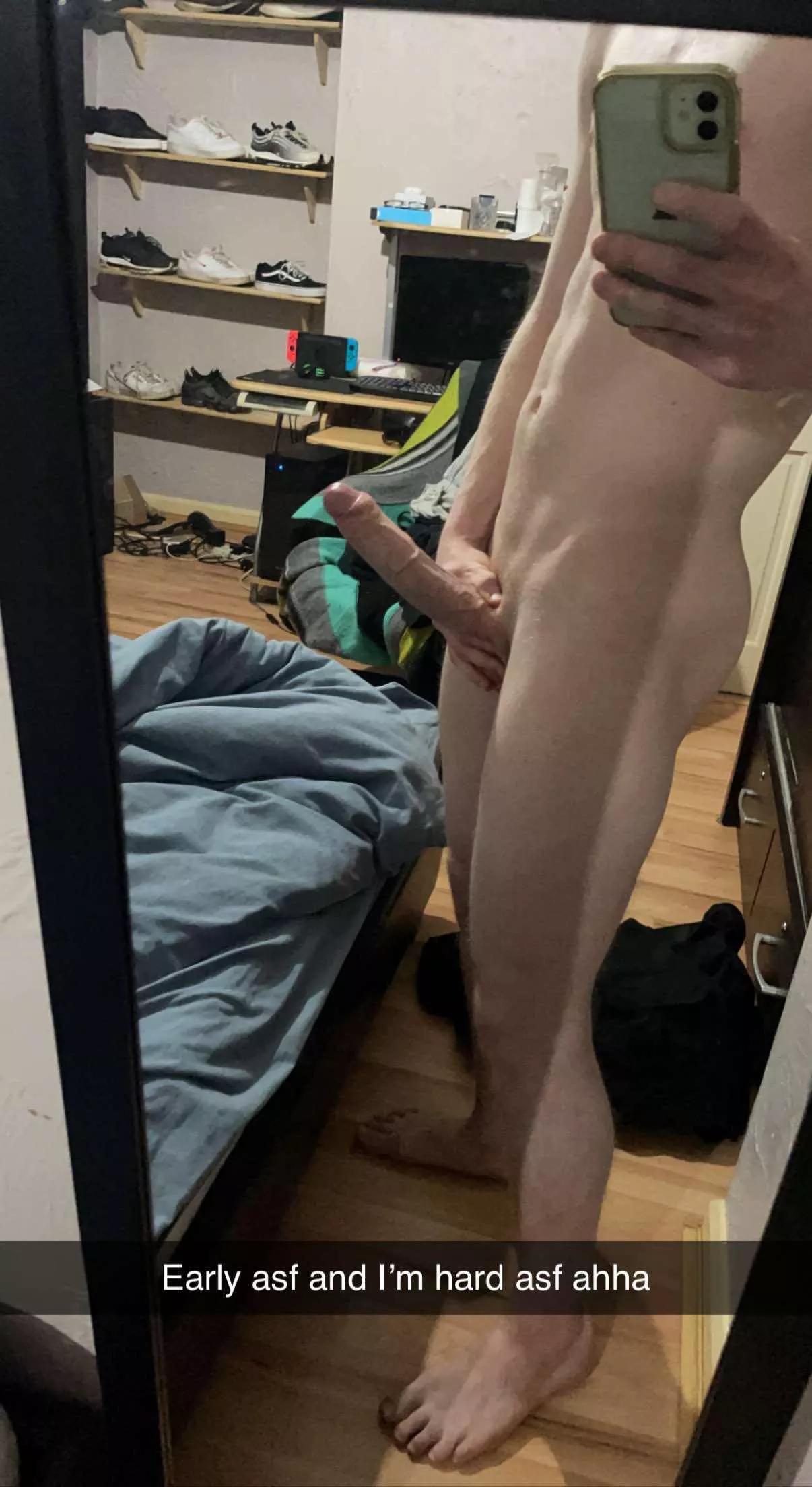 A lot of morning wood today damn…