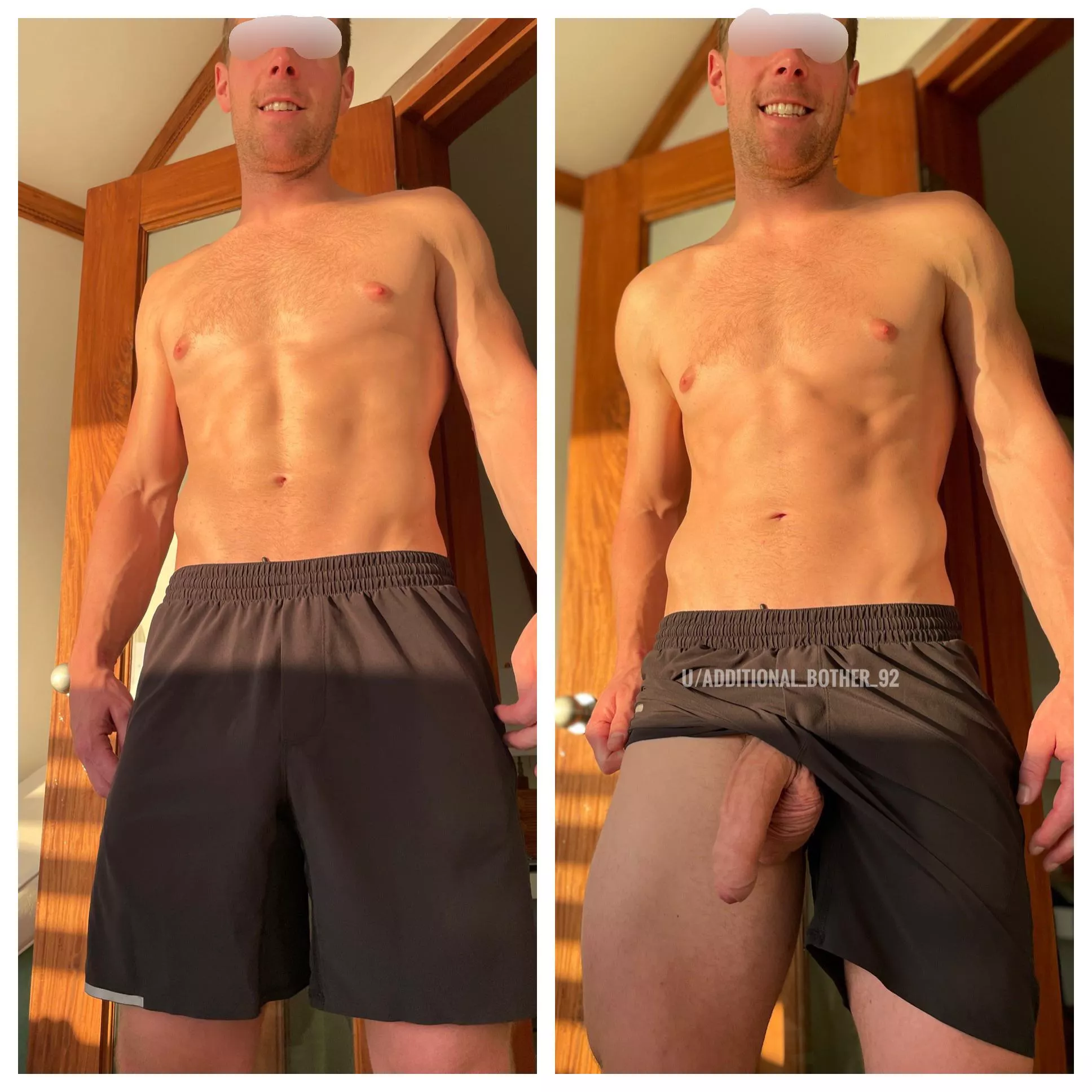 A peak at what I’m hiding in my shorts