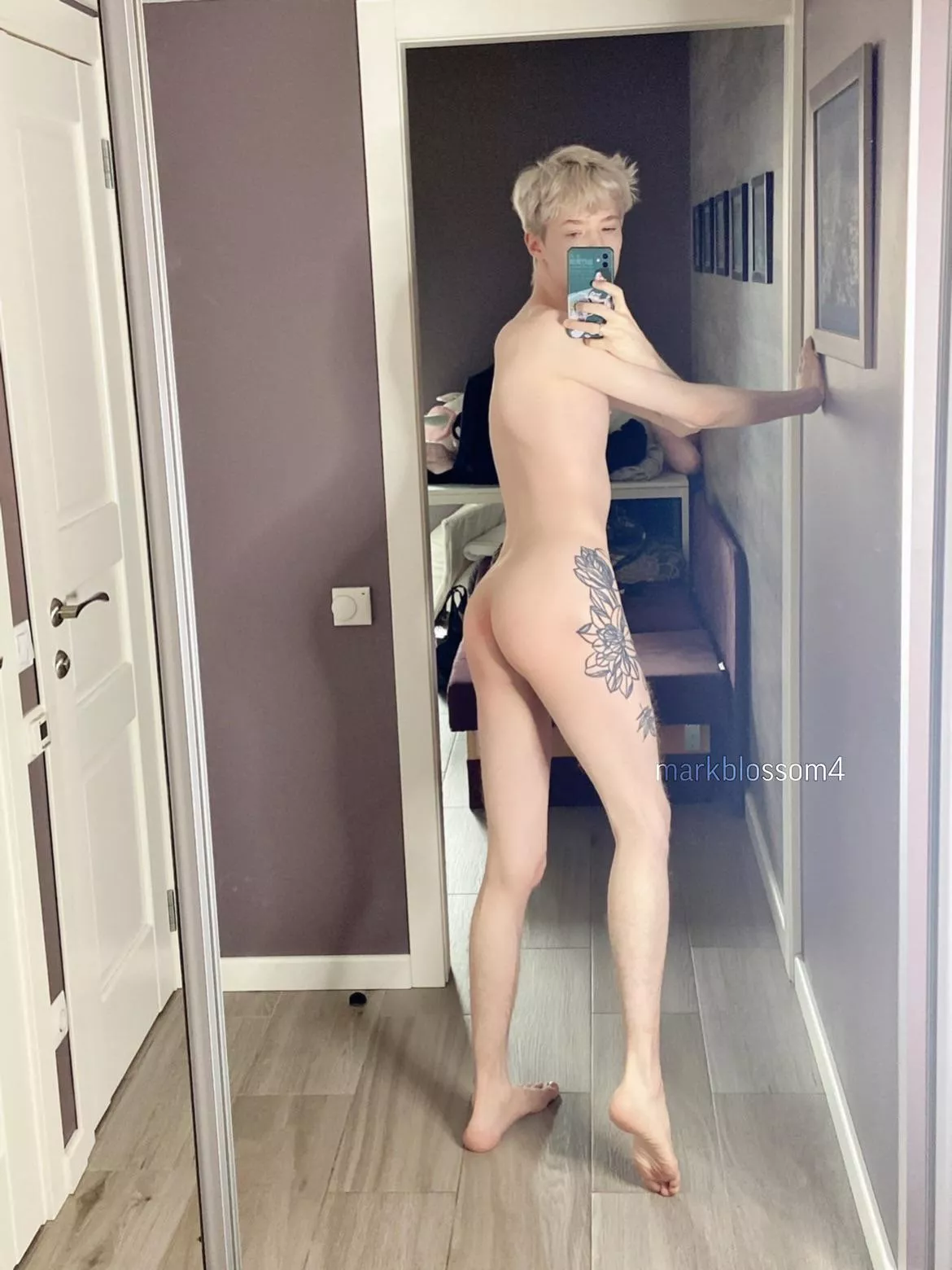 a pic I made after I woke up. I usually sleep naked 🙂