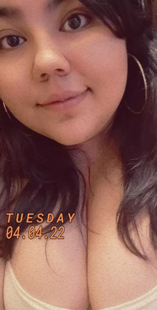 a selfie from today 🥰