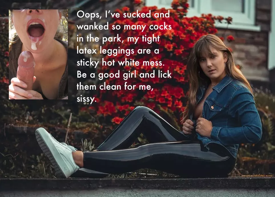 A sticky hot white mess