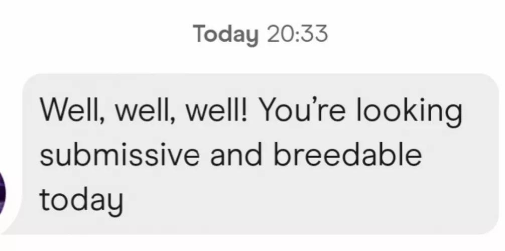 A woman opened with this on Hinge the other day. Sadly, I don't think she's interested in me any more, but for one shining moment, I thought it was possible.