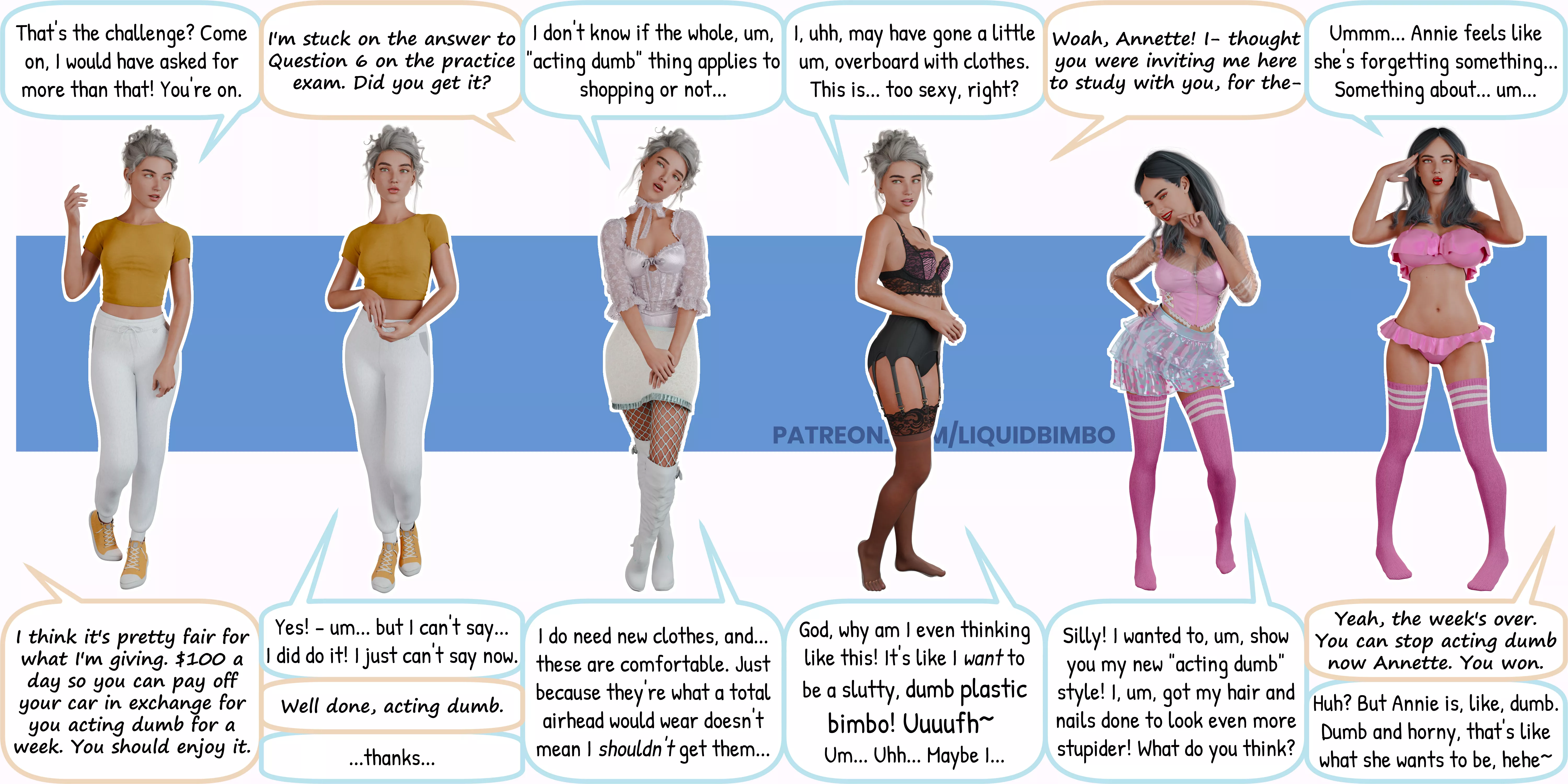 Act Dumb by LiquidBimbo