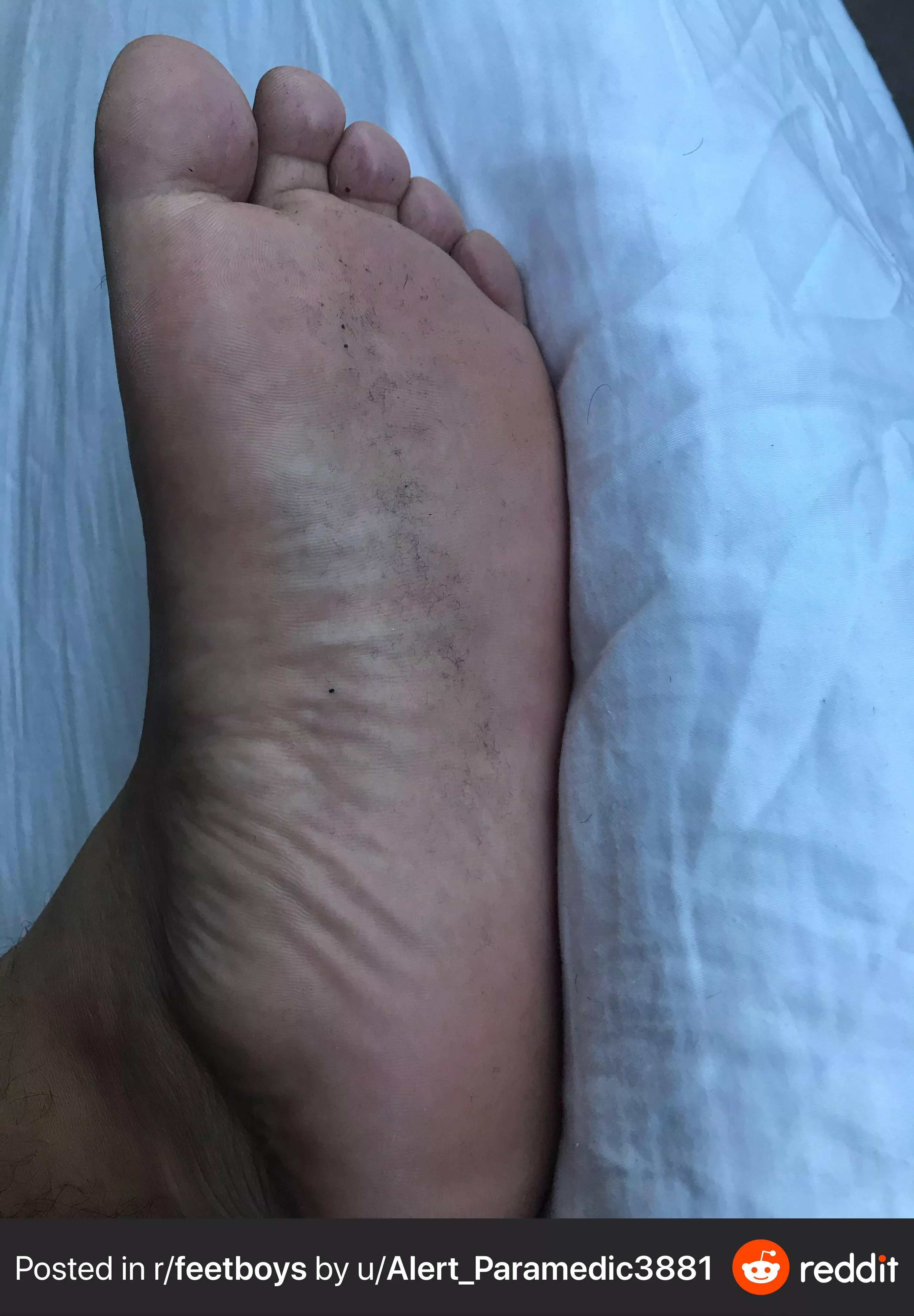 After a long runnn, could do with a foot rub👀