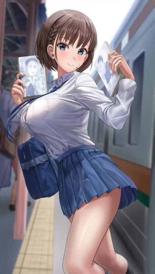 Ai-chan Has Quite The Haul (Silvertsuki) [ Getsuyoubi No Tawawa ]